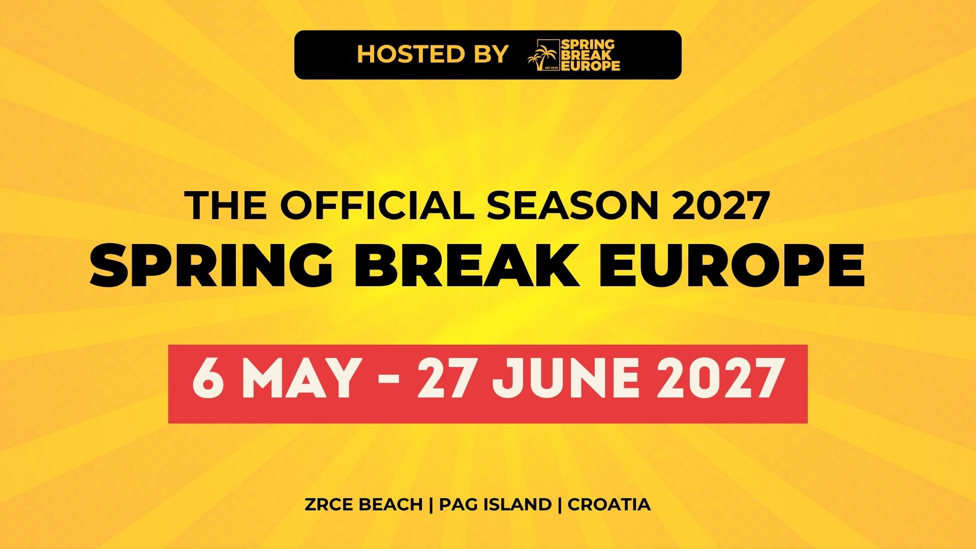 Spring Break Europe 2027
